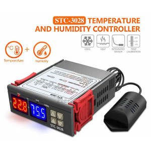 HS2720 STC-3028 Dispaly Temperature Humidity Thermostat Controller