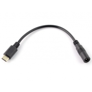 HS3739 Adapter DC 5.5 / 2.1mm - USB type C plug