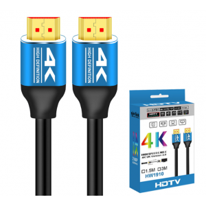 HS5173 HDMI Cable 4K*2K 3M with Retail Box