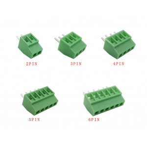 HS5179 10pcs KF128 2.54mm PCB Screw Terminal Blocks