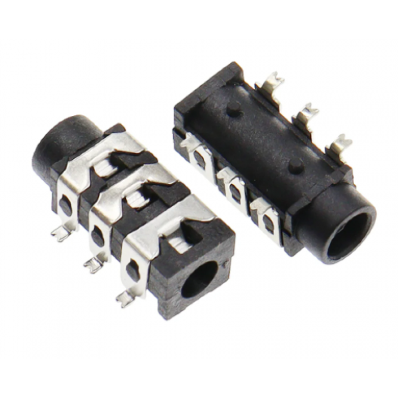 HS5544 PJ313D PJ-313D 3.5 mm Female Audio Connector SMT 6Pin 10pcs