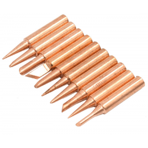 HS5768 900M T Series Pure Copper Soldering Iron Tip 10pcs set