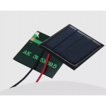 HS6063 39.5x39.5mm Solar Panel  with wire 2V 65mA 0.13W
