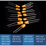 HS6163 Multilayer Ceramic Capacitor Assorted Kit 13value*1PCS=13PCS