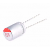 HS6197 In-line Solid State Electrolytic Capacitors 220uF 35V 8*12mm Solid State Capacitor