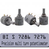 HS6248 BI S 7286 7276 precision multi turn potentiometer 10 turns 2W R 1K 2K 5K 10K