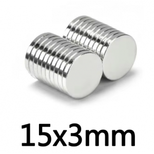 HS6292 D15x3 mm Magnet  100pcs