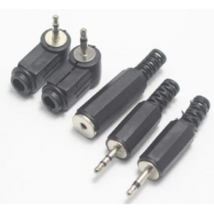 HS6297 2.5mm / 3.5mm Audio Plug 10pcs