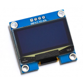 HS6370 1.3inch 4pin OLED Display White/Blue  (Start with GND)