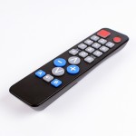 HS6302 Universal Remote Control with Learn Function, Copy IR Code for TV VCR STB DVD DVB,TV BOX, Easy for Old People.