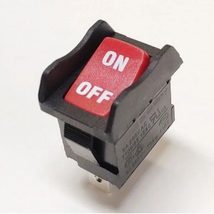 HS6464 Rocker Switch with anti-error baffle R19A Double red 15X21 ON-OFF