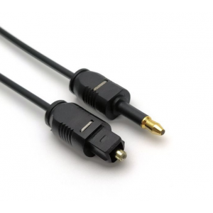 HS6488 3.5mm Optical Cable Digital Toslink to 3.5mm Cable Gold Plated Connector Optical Audio Cable Adapter 1.5m/3m/5m