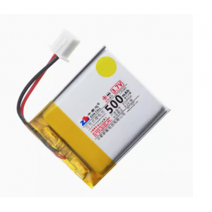 HS1366 3.7V 500mAh battery 37*30*5.5mm with PH2.0 connector