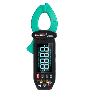 HS6510 WINAPEX 268B Leakage Current Detect Clamp Meter 0.1mA high resolution True RMS Multimeter AC DC Clamp Meter