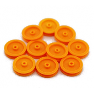 HS6548 Plastic Pulley 16.8mm for DIY 100pcs