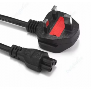 HS6557 UK Power Cord Cable 0.75mm² 1.5M C5