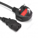 HS6558 UK Power Cord Cable 0.75mm² 1.5M C13