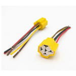 HS6578 Ceramic Car relay holder 5 pins  relay connector plug