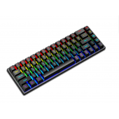 HS6618 K68 Wired Mechanical Keyboard 10Kinds of Colorful Lighting