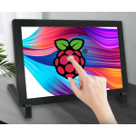 HS6649 Raspberry Pi 5 8 Inch IPS Touch Screen LCD Display 8.0" 1280x800 HDMI-compatibe 5-point Touch Monitor for PC Game Console