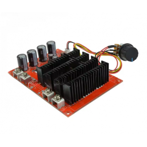 HS6658 60A 3000W motor speed board, DC 12V24V48V 9-50V DC with switch