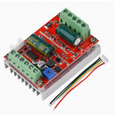 HS6659 DC 6-60V 16A 400W 3 Phases Hall Brushless Motor Controller Board BLDC PWM PLC Driver Module With Forward/Reverse/Brake Function