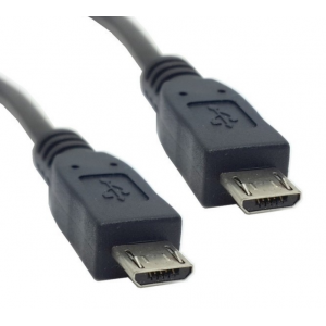 HS6754 Micro USB Extension Cable 0.3M (Male - Male)