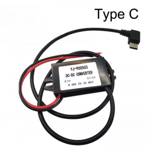 HS6795 8-90V to 5V 5A DC DC Step Down Converter 25W Type-C USB