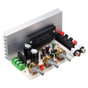 HS6809 50W+50W STK4132/4112 Amplifier Board DX-0408 2.0 Double  Channel AC15-18V High-Powers DIY Amplifier Board