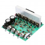 HS6812 DX-2.1 Large Power Audio Amplifier Board Channel High Power Subwoofer Dual Home Theater AC18V-24V DIY Sound Machine Board