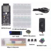 HS6838 DeepSeek XiaoZhi AI Voice Chat ESP32-S3 Breadboard-DIY-Kit N16R8 WROOM-1-N16R8 DevKitC-1 Development Board