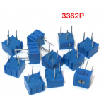 HS6853 50pcs 3362P adjustable potentiometer precisious resistance