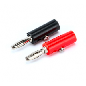 HS0552 4mm Banana Plug Red/Black 50pcs