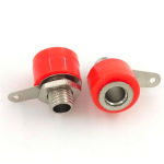 HS0552A 4mm Banana Socket Red/Black 50pcs